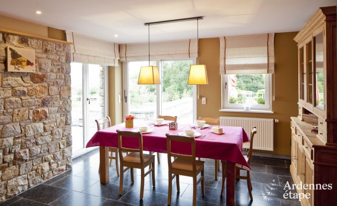 Comfort farmhouse holiday cottage with swimming pool in Malmedy