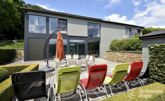 Luxury holiday villa with pool and wellness area for 9 pers. in Malmedy