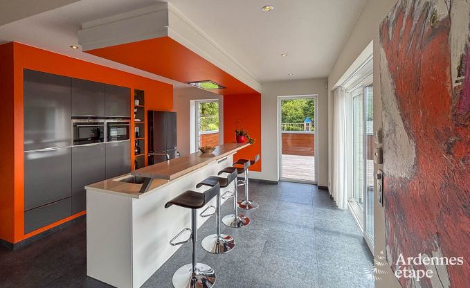 Luxury villa for 8 people with extra amenities in Malmedy in the Ardennes