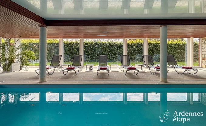 Luxury villa for 8 people with extra amenities in Malmedy in the Ardennes