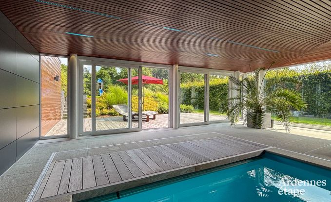 Luxury villa for 8 people with extra amenities in Malmedy in the Ardennes
