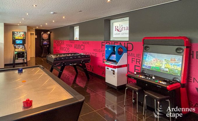 Luxury villa for 8 people with extra amenities in Malmedy in the Ardennes