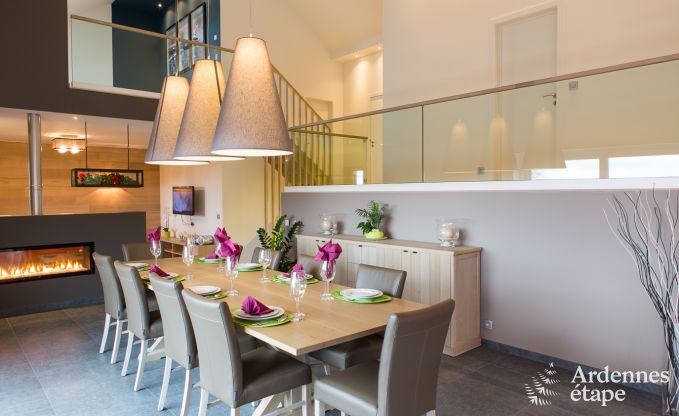 Luxury villa for 8 people with extra amenities in Malmedy in the Ardennes