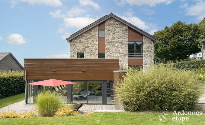 Luxury villa for 8 people with extra amenities in Malmedy in the Ardennes
