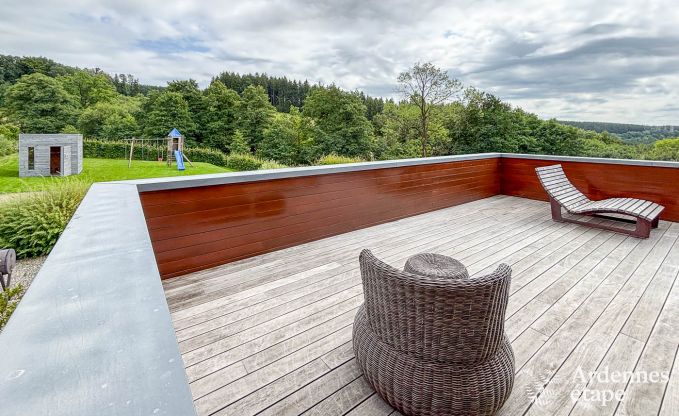 Luxury villa for 8 people with extra amenities in Malmedy in the Ardennes