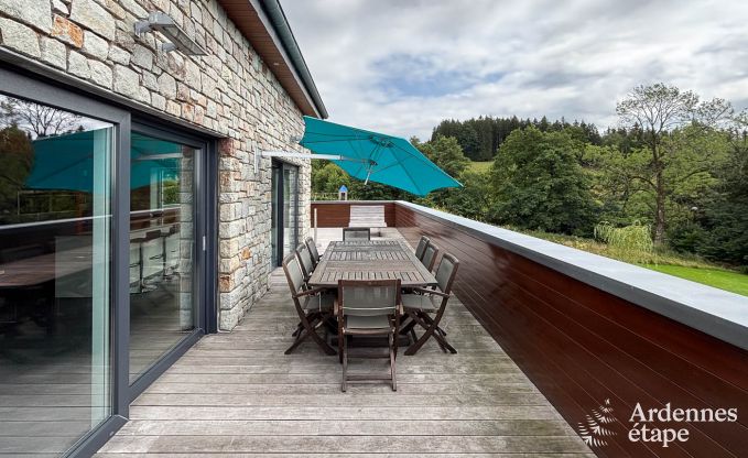 Luxury villa for 8 people with extra amenities in Malmedy in the Ardennes