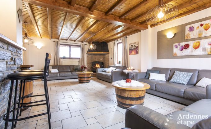 Chalet in Malmedy for 20 persons in the Ardennes