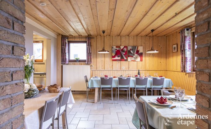 Chalet in Malmedy for 20 persons in the Ardennes