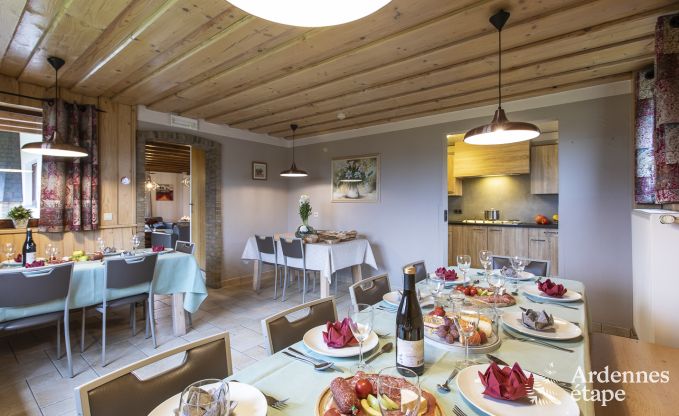 Chalet in Malmedy for 20 persons in the Ardennes