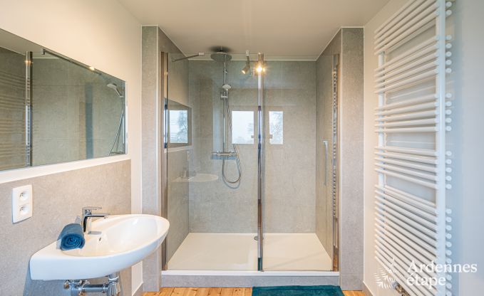 Family-friendly holiday home in Malmedy for 14 people with stove, billiards and large private garden