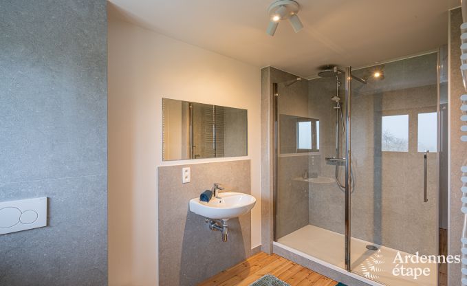 Family-friendly holiday home in Malmedy for 14 people with stove, billiards and large private garden