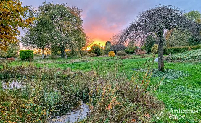 Family-friendly holiday home in Malmedy for 14 people with stove, billiards and large private garden