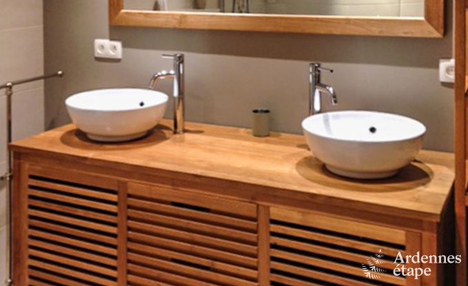 Spacious holiday home for 8 people in Malmedy with 4 bedrooms, sauna, fireplace and private garden