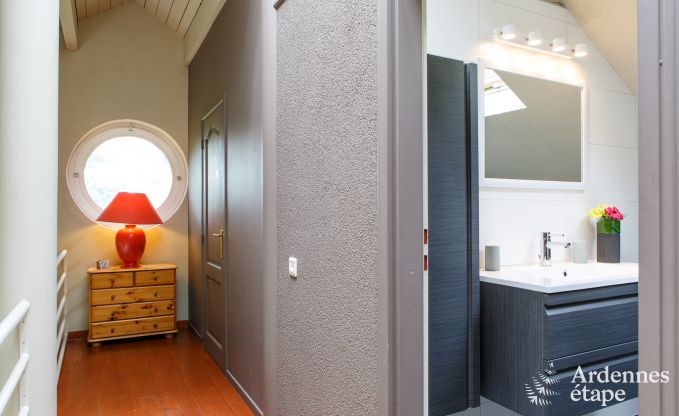 Spacious holiday home for 8 people in Malmedy with 4 bedrooms, sauna, fireplace and private garden