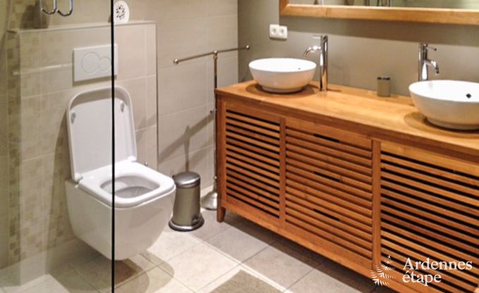 Spacious holiday home for 8 people in Malmedy with 4 bedrooms, sauna, fireplace and private garden