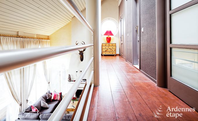 Spacious holiday home for 8 people in Malmedy with 4 bedrooms, sauna, fireplace and private garden