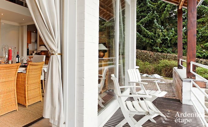 Spacious holiday home for 8 people in Malmedy with 4 bedrooms, sauna, fireplace and private garden