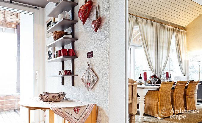 Spacious holiday home for 8 people in Malmedy with 4 bedrooms, sauna, fireplace and private garden