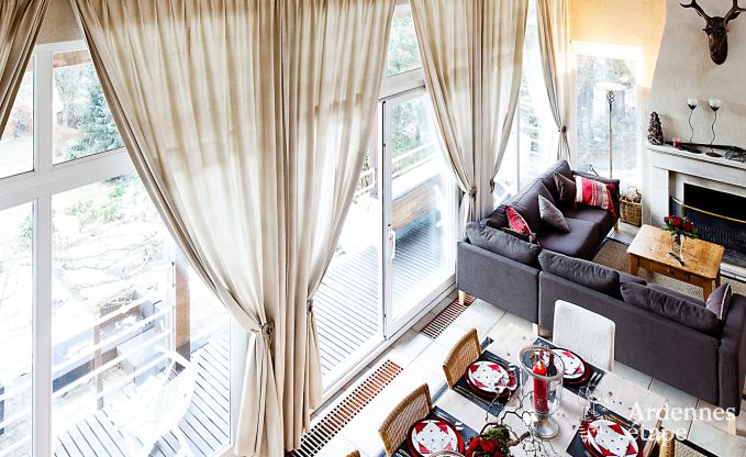 Spacious holiday home for 8 people in Malmedy with 4 bedrooms, sauna, fireplace and private garden