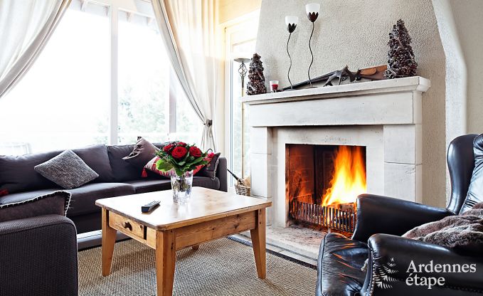 Spacious holiday home for 8 people in Malmedy with 4 bedrooms, sauna, fireplace and private garden