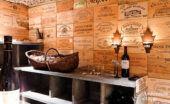 Spacious holiday home for 8 people in Malmedy with 4 bedrooms, sauna, fireplace and private garden