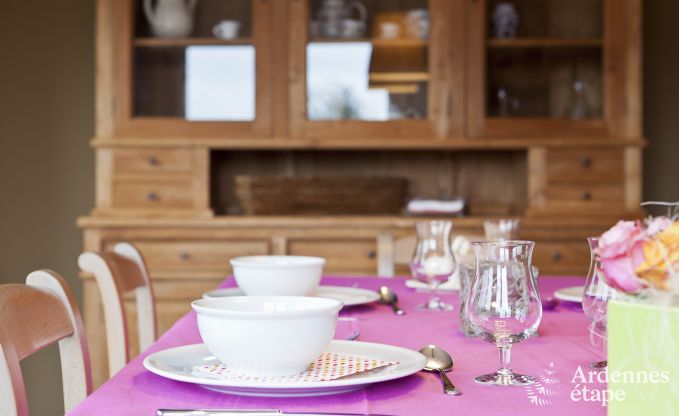 Holiday cottage in Malmedy for 9 persons in the Ardennes