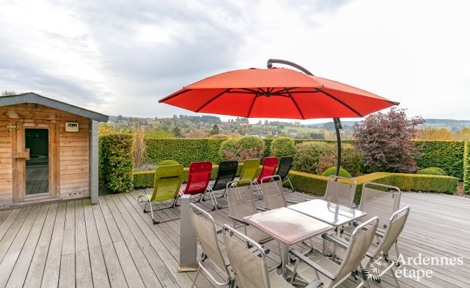 Luxury villa in Malmedy for 8/9 persons in the Ardennes
