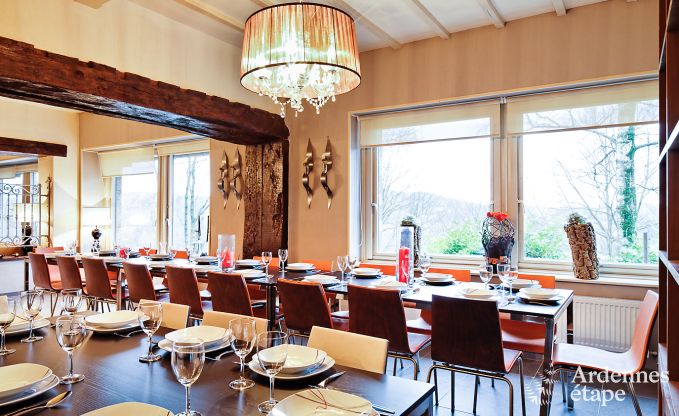 Luxury villa in Malmedy for 27 persons in the Ardennes