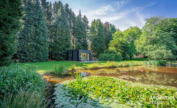 Romantic atmosphere by the pond in Manhay for two guests