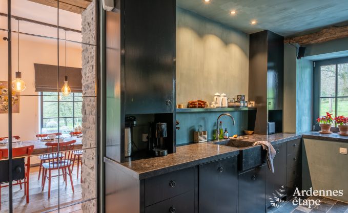 Charming and stylish little farmhouse for 14 people and 2 dogs in Manhay