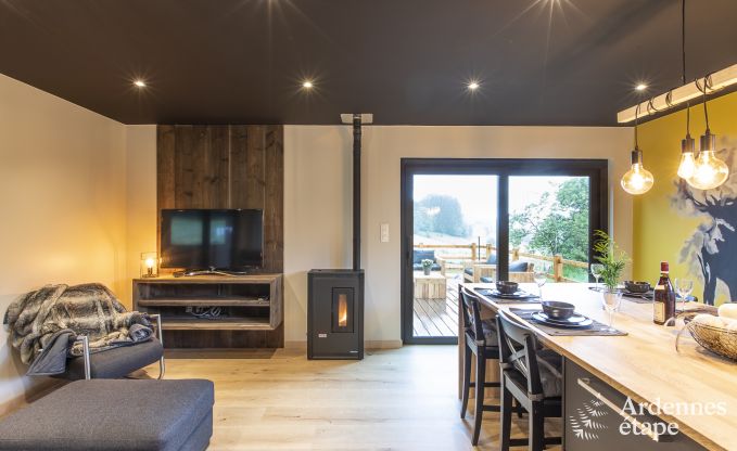 Contemporary holiday house for 4/5 people to rent in the Ardennes