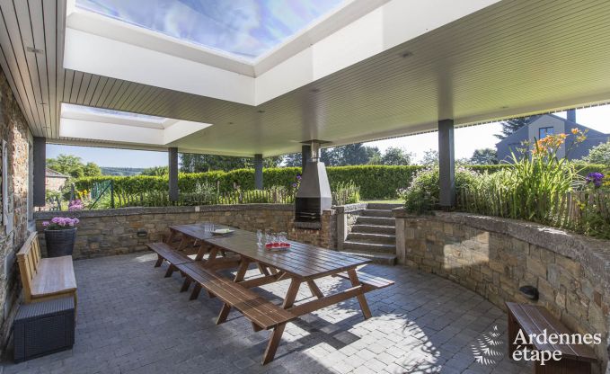 Renovated holiday group accommodation with wellness in Manhay