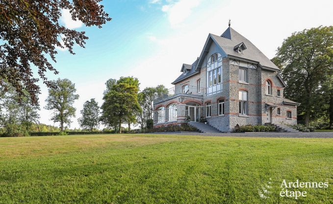 Castle stay in Marche-en-Famenne for 9 in the Ardennes