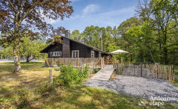 Chalet for 4 people to rent in the woods, in the Ardennes