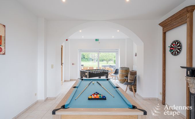 Holiday cottage in Mardesous for 14 persons in the Ardennes