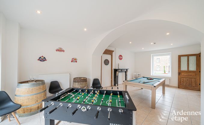 Holiday cottage in Mardesous for 14 persons in the Ardennes