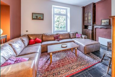 Holiday home for 41 people with 22 bedrooms by the water in the Ardennes, near Maredsous