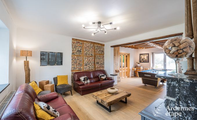Holiday cottage in Maredsous for 13 persons in the Ardennes