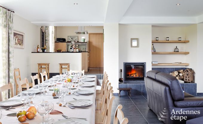 Luxury villa in Maredsous for 16 persons in the Ardennes