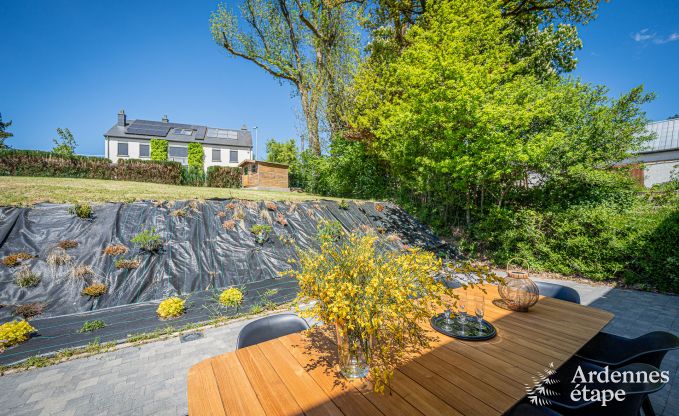 Wheelchair-accessible holiday home in Martelange for 9 people with private garden