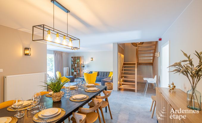 Wheelchair-accessible holiday home in Martelange for 9 people with private garden