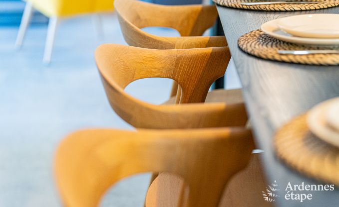 Wheelchair-accessible holiday home in Martelange for 9 people with private garden