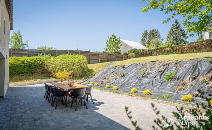 Wheelchair-accessible holiday home in Martelange for 9 people with private garden