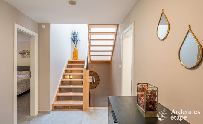 Wheelchair-accessible holiday home in Martelange for 9 people with private garden