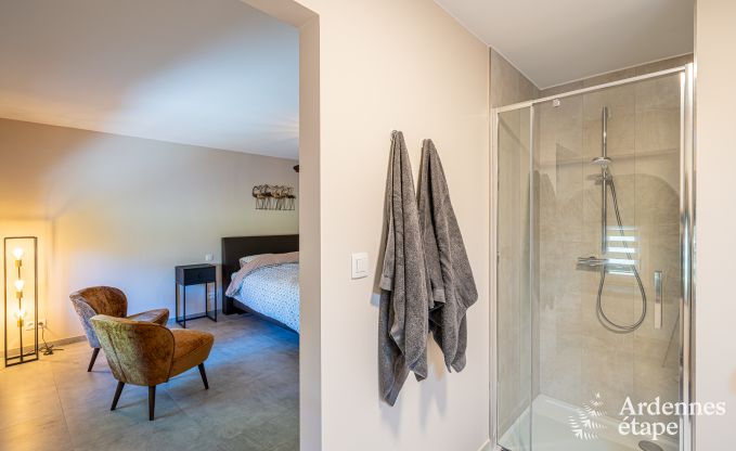 Wheelchair-accessible holiday home in Martelange for 9 people with private garden