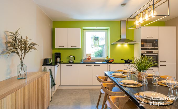 Wheelchair-accessible holiday home in Martelange for 9 people with private garden