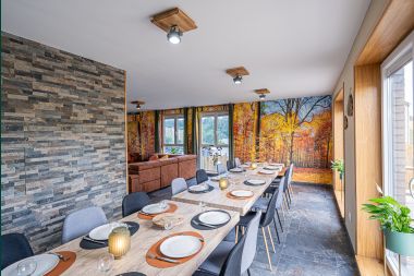 Holiday cottage in Merlemont for 14/15 persons in the Ardennes