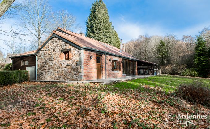 Charming holiday home for 8 people in Momignies in the heart of a classified forest