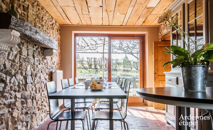 Holiday cottage in Namur for 9 persons in the Ardennes