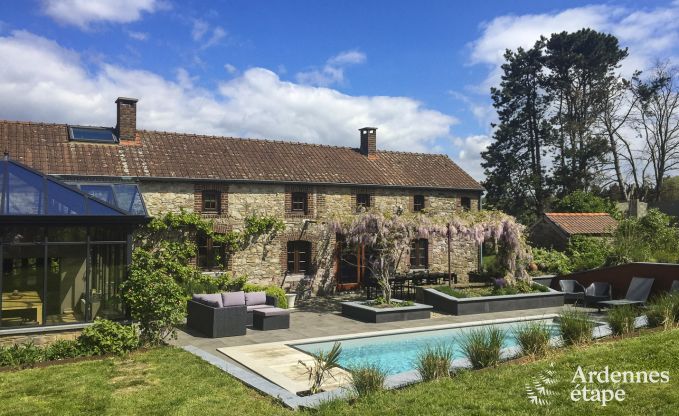 Holiday cottage in Namur for 9 persons in the Ardennes